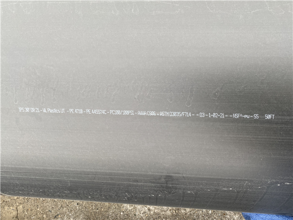 1 Unit - Lot Of 7,600 Feet Of Unused Dr7, Dr11, Dr21, Dr32.5 Hdpe Pipe In Various Diameter)
